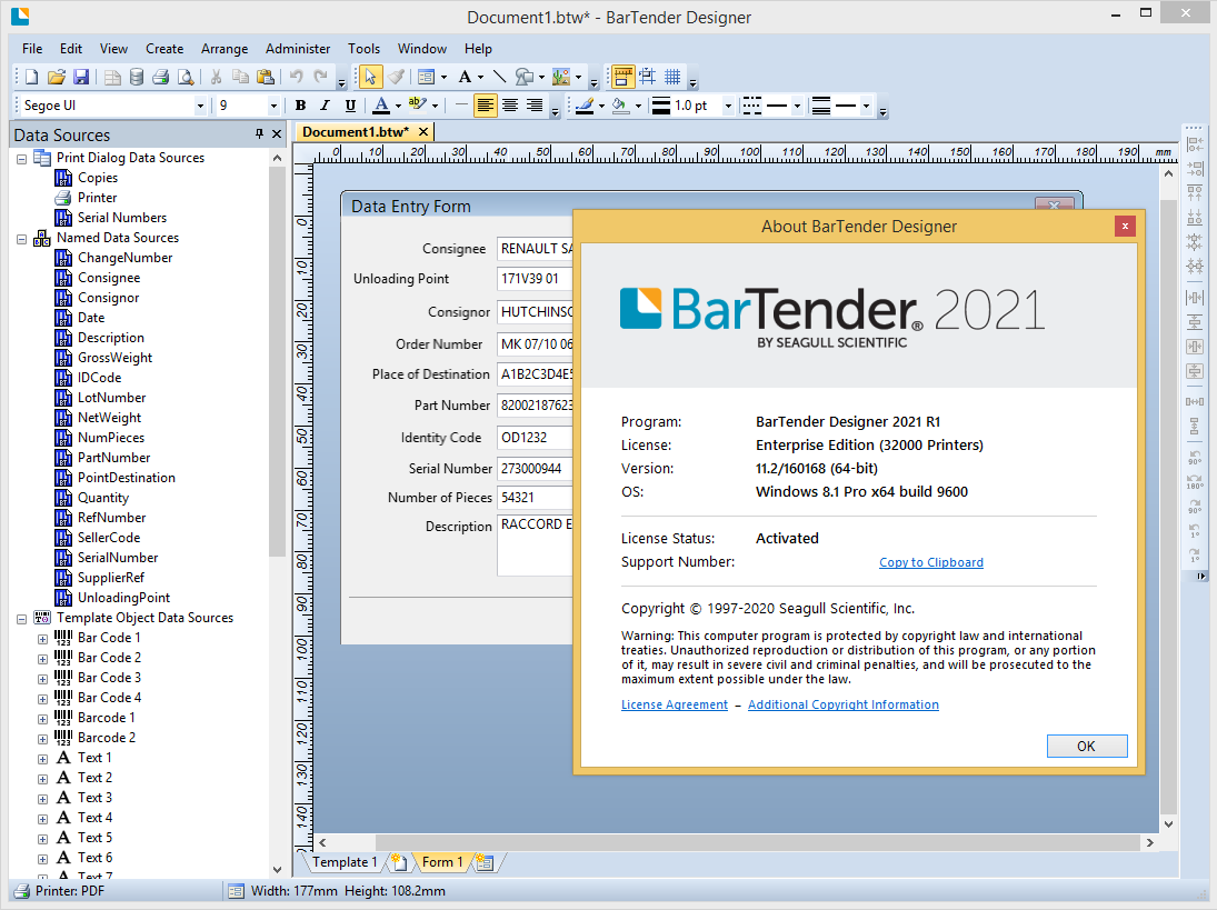 BarTender 2021图片1