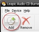 Leapic Audio CD Burner Free软件图片2
