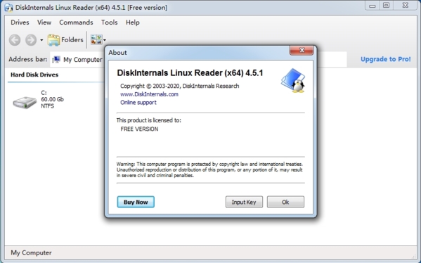 DiskInternals Linux Reader软件图片3