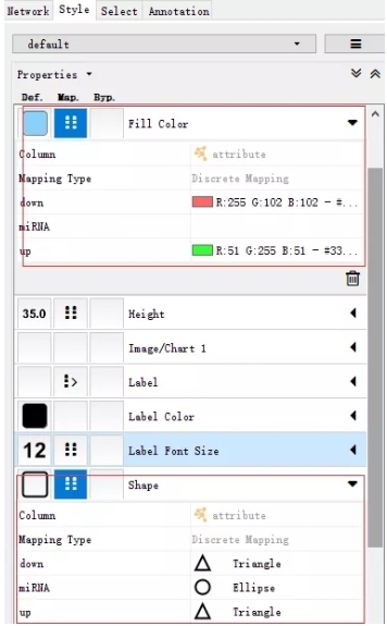 Cytoscape怎么画网络图6