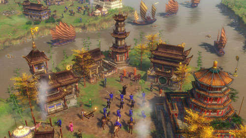 帝国时代3亚洲王朝游戏截图