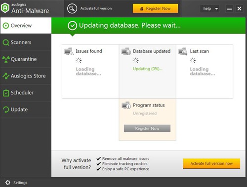 Auslogics Anti Malware图