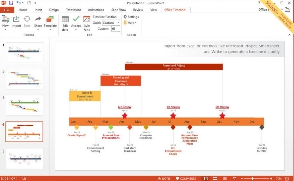 office timeline软件图片2