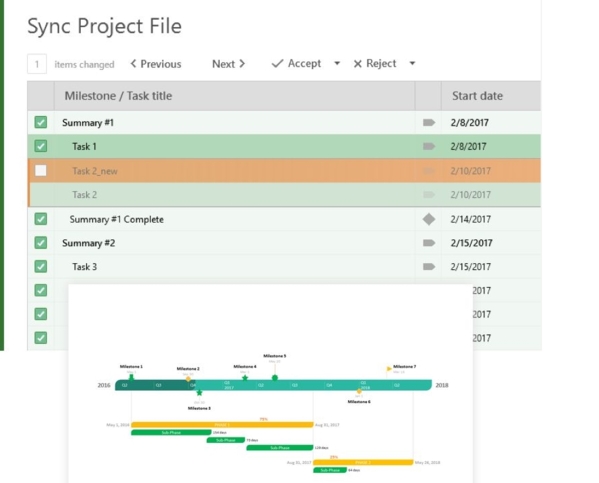 office timeline使用教程图