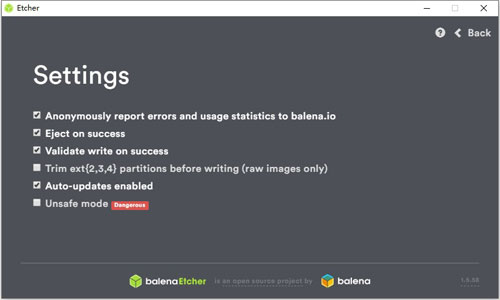 balenaEtcher软件截图2