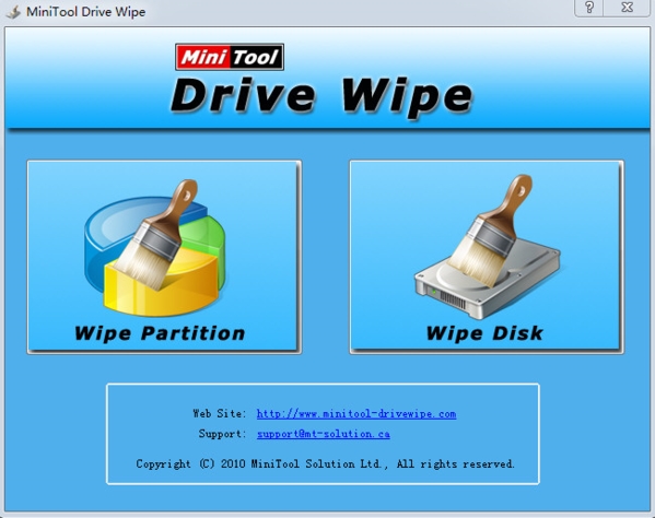 MiniTool Drive Wipe图片2