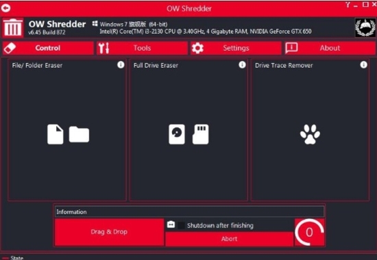 OW Shredder(文件数据删除软件)官方版v6.45下载插图