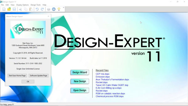 design expert 11截图