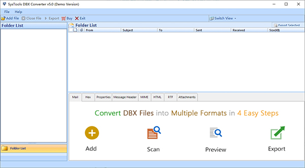 SysTools DBX to PST Converter图片