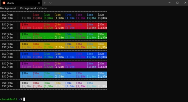 Windows Terminal配色方案2