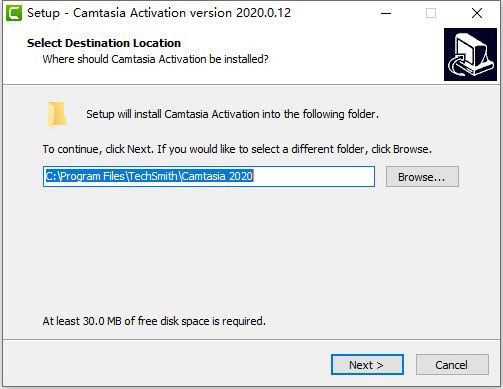 camtasia2020破解补丁截图