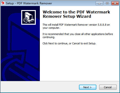 PDF Watermark Remover图