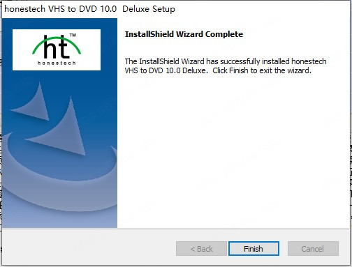 honestech VHS to DVD安装教程5