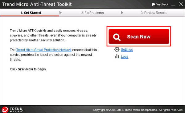 Trend Micro Anti-Threat Toolkit截图