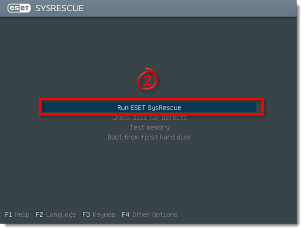 ESET SysRescue Live截图