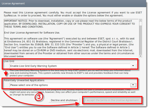 ESET SysRescue Live截图