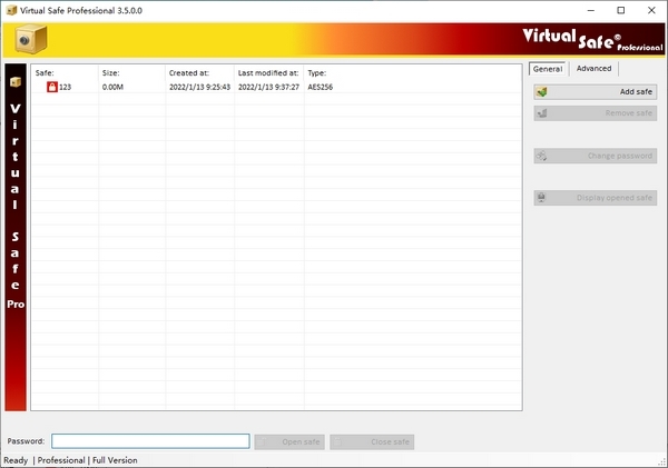Virtual Safe Professional破解版图片1