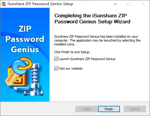iSunshare ZIP Password Genius图片5