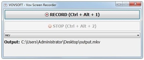 Vov Screen Recorder软件图片