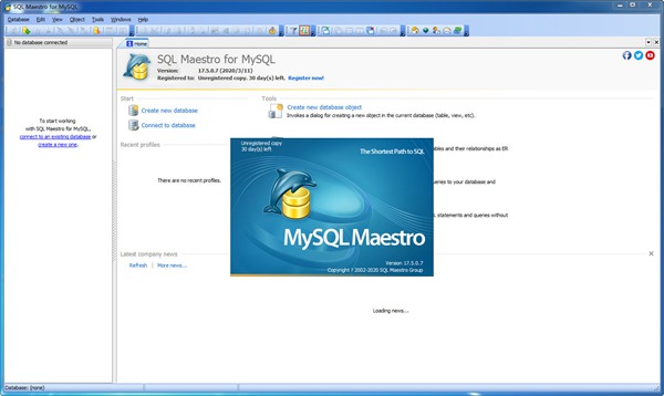 SQL Maestro for MySQL图