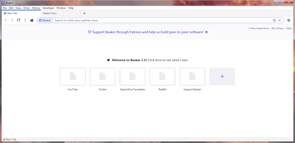 Beaker Browser图片