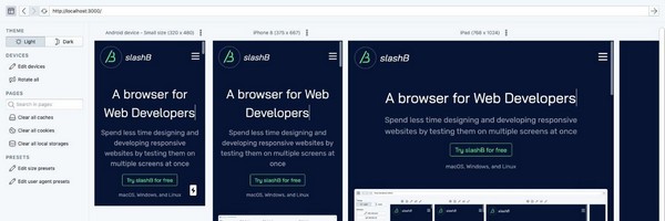 slashB下载|slashB(web开发浏览器) 官方版v1.4.5下载插图1