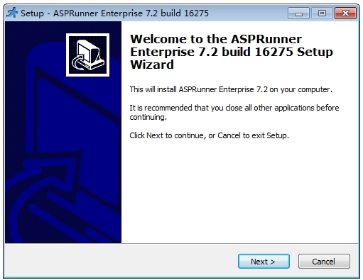ASPRunner Enterprise安装图片