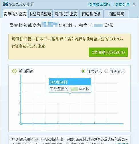 360宽带测速器独立版图片