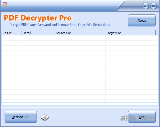 pdf解密工具免费版下载|PDF Decrypter Pro 绿色免费版V3.40下载