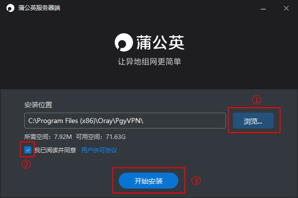 蒲公英服务器图片