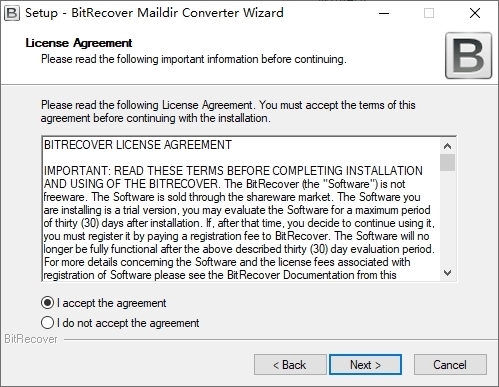BitRecover Maildir Converter Wizard图片5