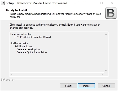 BitRecover Maildir Converter Wizard图片8