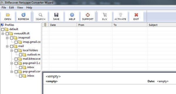 BitRecover Netscape Converter Wizard截图1