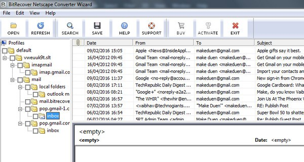 BitRecover Netscape Converter Wizard截图2
