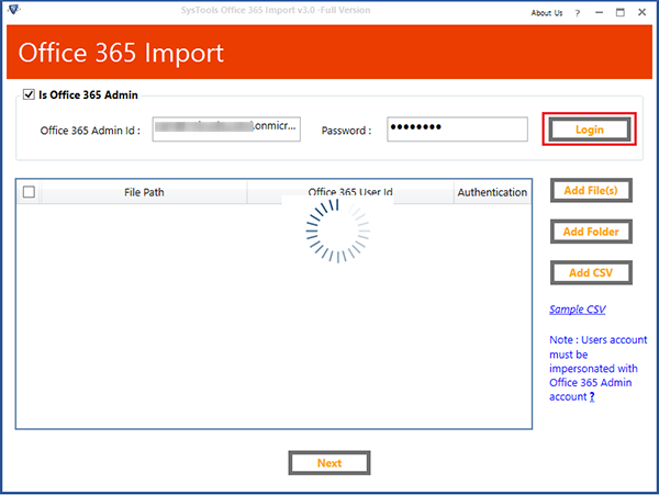 SysTools Office 365 Import图片