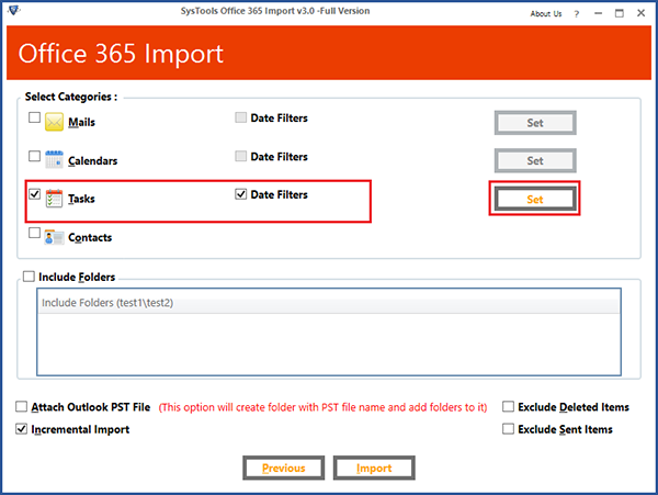 SysTools Office 365 Import图片