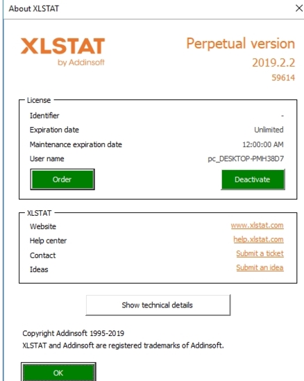 xlstat破解版下载|xlstat免费版v2019.2.2下载插图2