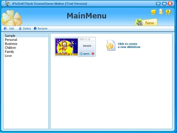 iPixSoft flash ScreenSaver Maker软件图片