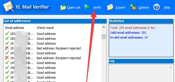YL Mail Verifier软件图片2