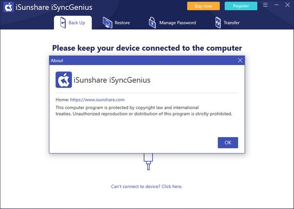 iSunshare iSyncGenius软件截图2