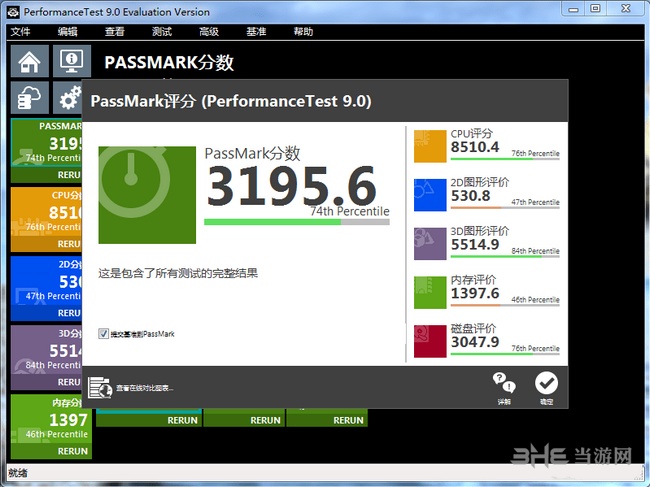 PassMark PerformanceTest跑分图片2