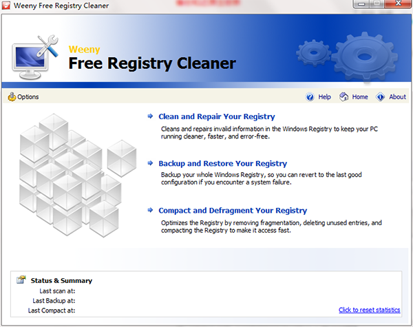 Weeny Free Registry Cleaner图片
