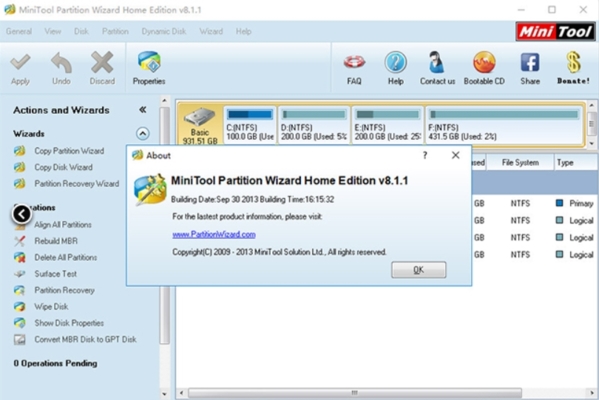 MiniTool Partition Wizard图片3