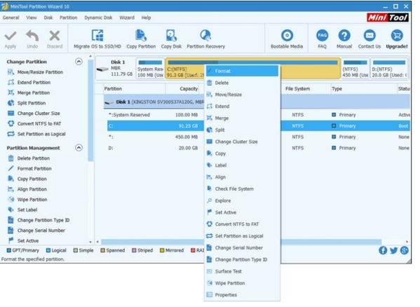 minitool partition wizard图片