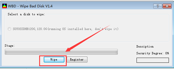 Wipe Bad Disk软件图片3
