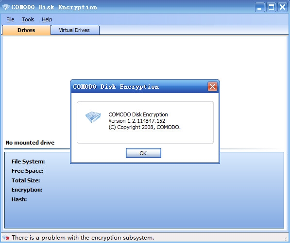 COMODO Disk Encryption软件图片2