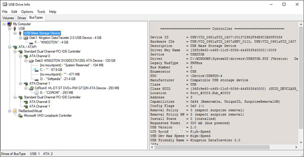 USB Drive Letter Manager截图