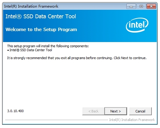 Intel SSD Data Center Tool图片