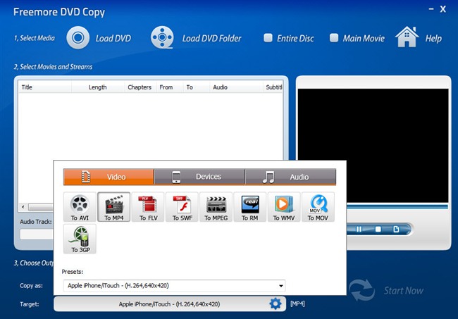 Freemore DVD Copy图