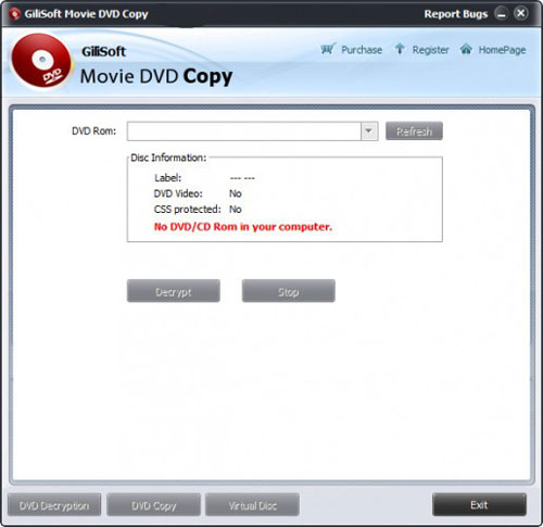 Gilisoft Movie DVD Copy截图